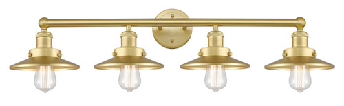 INNOVATIONS 616-4W-SG-M4-SG Edison 4 35 inch Bath Vanity Light Satin Gold