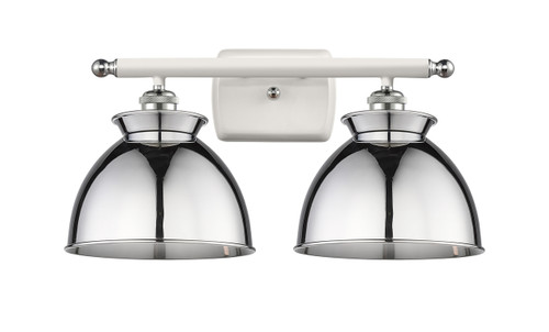 INNOVATIONS 516-2W-WPC-M14-PC Adirondack 2 18 inch Bath Vanity Light White and Polished Chrome