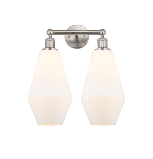INNOVATIONS 616-2W-SN-G651-7 Cindyrella 2 16 inch Bath Vanity Light Satin Nickel