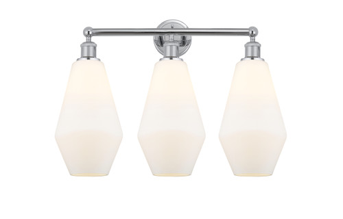 INNOVATIONS 616-3W-PC-G651-7 Cindyrella 3 25 inch Bath Vanity Light Polished Chrome