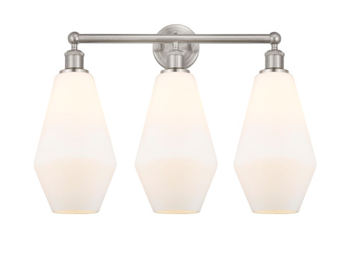 INNOVATIONS 616-3W-SN-G651-7 Cindyrella 3 25 inch Bath Vanity Light Satin Nickel