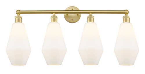 INNOVATIONS 616-4W-SG-G651-7 Cindyrella 4 34 inch Bath Vanity Light Satin Gold