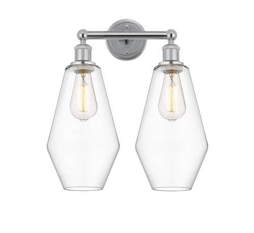 INNOVATIONS 616-2W-PC-G652-7 Cindyrella 2 16 inch Bath Vanity Light Polished Chrome