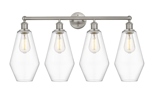 INNOVATIONS 616-4W-SN-G652-7 Cindyrella 4 34 inch Bath Vanity Light Satin Nickel