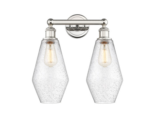 INNOVATIONS 616-2W-PN-G654-7 Cindyrella 2 16 inch Bath Vanity Light Polished Nickel