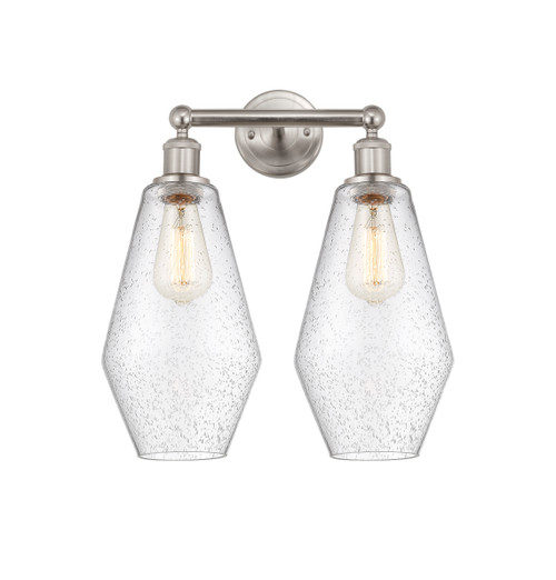 INNOVATIONS 616-2W-SN-G654-7 Cindyrella 2 16 inch Bath Vanity Light Satin Nickel