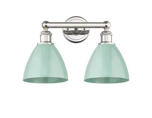 INNOVATIONS 616-2W-PN-MBD-75-SF Edison 2 16.5 inch Bath Vanity Light Polished Nickel