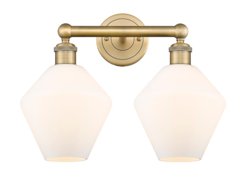 INNOVATIONS 616-2W-BB-G651-8 Cindyrella 2 17 inch Bath Vanity Light Brushed Brass