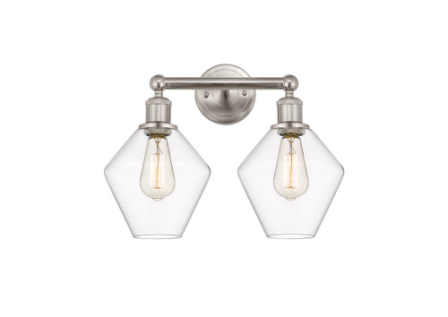 INNOVATIONS 616-2W-SN-G652-8 Cindyrella 2 17 inch Bath Vanity Light Satin Nickel