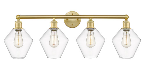 INNOVATIONS 616-4W-SG-G652-8 Cindyrella 4 35 inch Bath Vanity Light Satin Gold