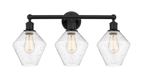 INNOVATIONS 616-3W-BK-G654-8 Cindyrella 3 26 inch Bath Vanity Light Matte Black