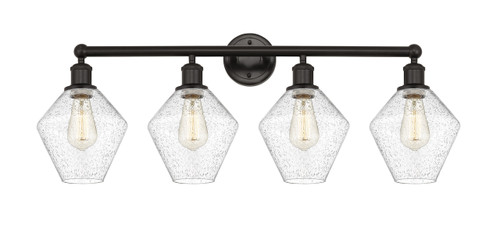 INNOVATIONS 616-4W-OB-G654-8 Cindyrella 4 35 inch Bath Vanity Light Oil Rubbed Bronze