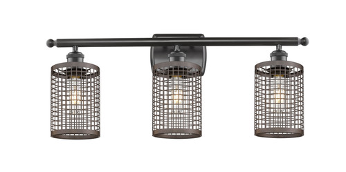 INNOVATIONS 516-3W-OB-M18-OB Nestbrook 3 26 inch Bath Vanity Light Oil Rubbed Bronze