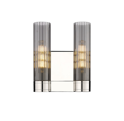 INNOVATIONS 429-2W-PN-G429-11SM Empire 2 10.5 inch Bath Vanity Light Polished Nickel