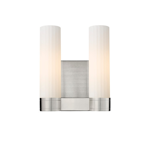 INNOVATIONS 429-2W-SN-G429-11WH Empire 2 10.5 inch Bath Vanity Light Satin Nickel