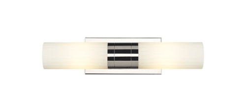 INNOVATIONS 429-2WL-PN-G429-8WH Empire 2 4.5 inch Bath Vanity Light Polished Nickel