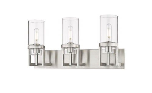 INNOVATIONS 426-3W-SN-G426-8CL Utopia 3 4.75 inch Bath Vanity Light Satin Nickel