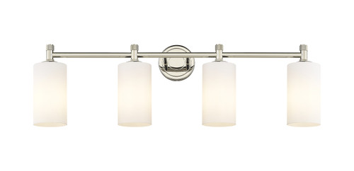 INNOVATIONS 434-4W-PN-G434-7WH Crown Point 4 33.875 inch Bath Vanity Light Polished Nickel