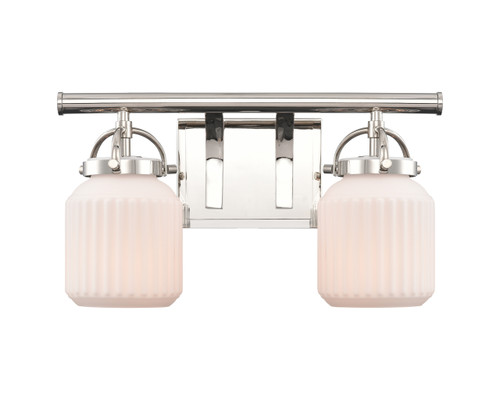 INNOVATIONS 416-2W-PN-G416-6WH Latreille 2 16 inch Bath Vanity Light Polished Nickel