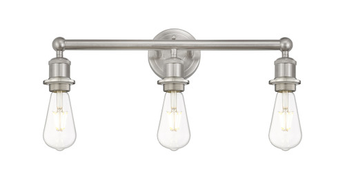 INNOVATIONS 616-3W-SN Edison 3 18 inch Bath Vanity Light Satin Nickel