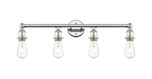 INNOVATIONS 616-4W-PN Edison 4 27 inch Bath Vanity Light Polished Nickel