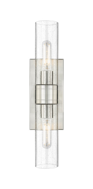 INNOVATIONS 617-2W-SN-G617-8SDY Boreas 2 18 inch Bath Vanity Light Satin Nickel