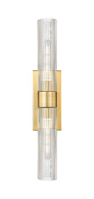 INNOVATIONS 617-2W-SG-G617-11SCL Boreas 2 24 inch Bath Vanity Light Satin Gold
