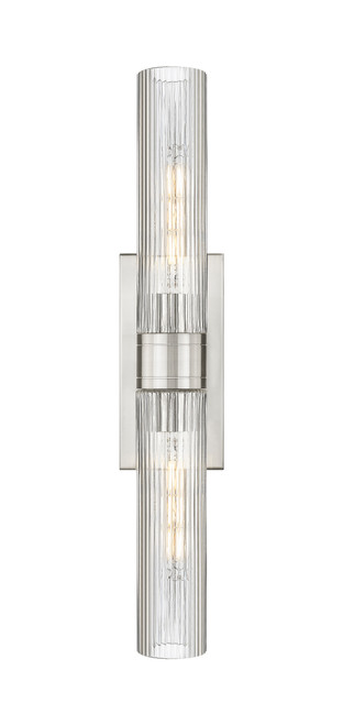 INNOVATIONS 617-2W-SN-G617-11SCL Boreas 2 24 inch Bath Vanity Light Satin Nickel