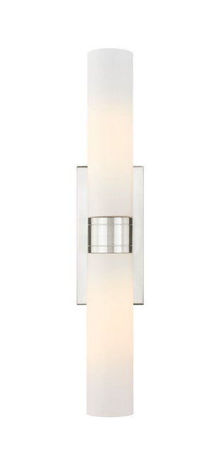 INNOVATIONS 617-2W-SN-G617-11WH Boreas 2 24 inch Bath Vanity Light Satin Nickel