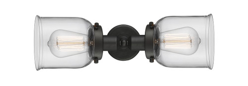 INNOVATIONS 900H-2W-OB-G52 Small Bell 2 Light Bath Vanity Light part of the Austere Collection Oil Rubbed Bronze