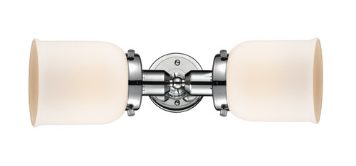 INNOVATIONS 900H-2W-PC-G51 Small Bell 2 Light Bath Vanity Light part of the Austere Collection Polished Chrome