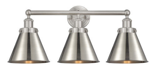 INNOVATIONS 616-3W-SN-M13-SN Appalachian 3 Light Bath Vanity Light part of the Franklin Restoration Collection Brushed Satin Nickel