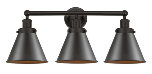 INNOVATIONS 616-3W-OB-M13-OB Appalachian 3 Light Bath Vanity Light part of the Franklin Restoration Collection Oil Rubbed Bronze