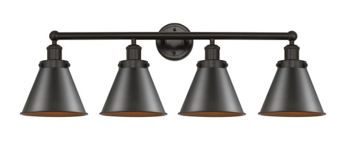 INNOVATIONS 616-4W-OB-M13-OB Appalachian 4 Light Bath Vanity Light part of the Franklin Restoration Collection Oil Rubbed Bronze