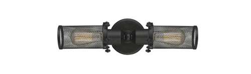 INNOVATIONS 900-2W-OB-CE219-LED Quincy Hall 2 Light Bath Vanity Light part of the Austere Collection Oil Rubbed Bronze
