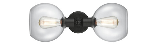 INNOVATIONS 900-2W-OB-G122 Sphere 2 Light Bath Vanity Light part of the Austere Collection Oil Rubbed Bronze