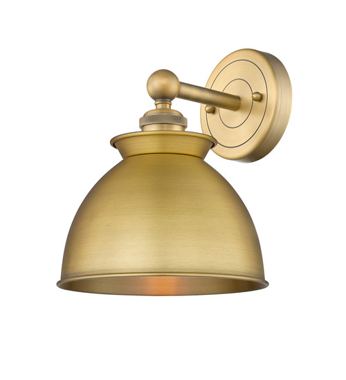 INNOVATIONS 616-1W-BB-M14-BB Adirondack 1 8.125 inch Sconce Brushed Brass
