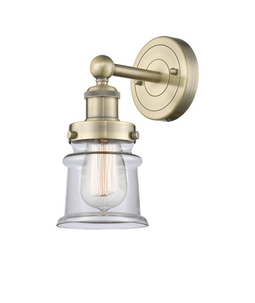 INNOVATIONS 616-1W-AB-G182S Canton 1 5.25 inch Sconce Antique Brass