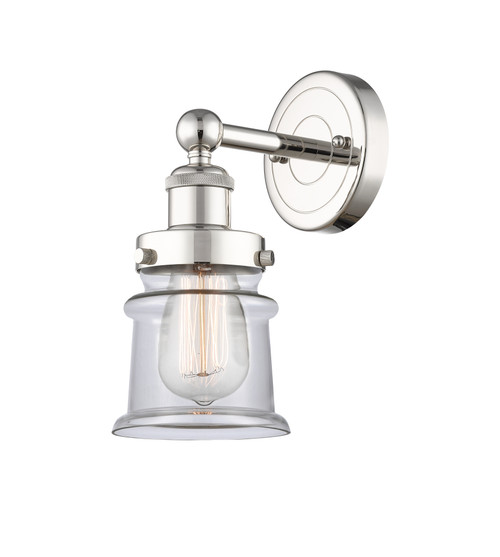 INNOVATIONS 616-1W-PN-G182S Canton 1 5.25 inch Sconce Polished Nickel