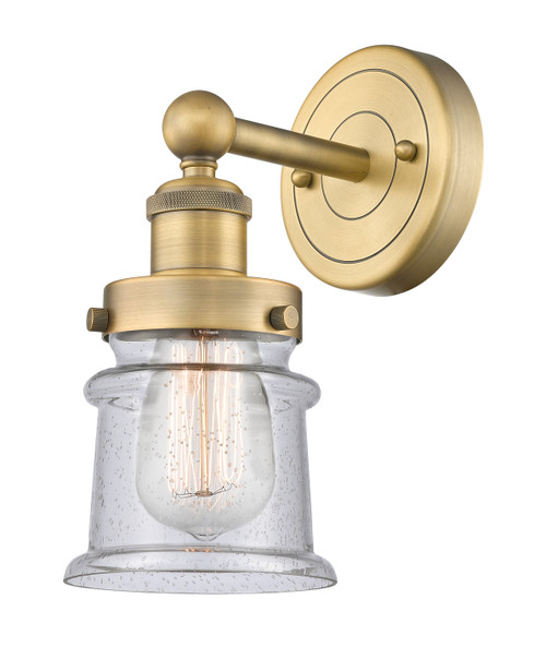 INNOVATIONS 616-1W-BB-G184S Canton 1 5.25 inch Sconce Brushed Brass