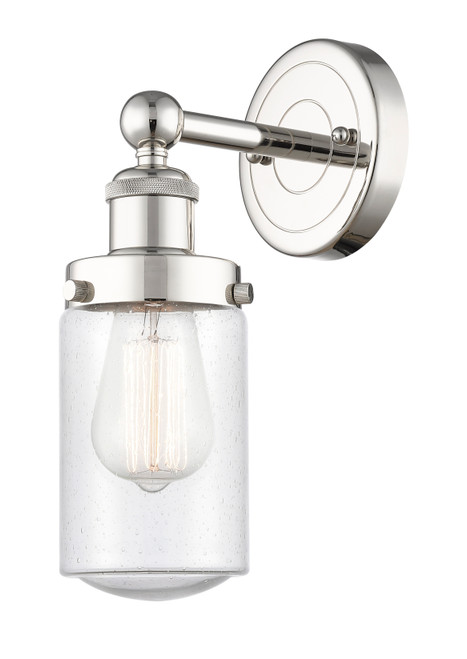 INNOVATIONS 616-1W-PN-G314 Dover 1 6.5 inch Sconce Polished Nickel