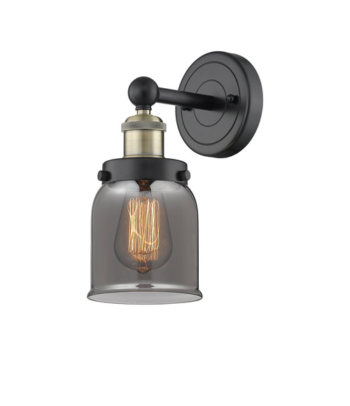 INNOVATIONS 616-1W-BAB-G53 Bell 1 6.5 inch Sconce Black Antique Brass