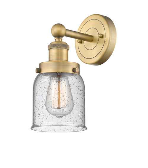 INNOVATIONS 616-1W-BB-G54 Bell 1 6.5 inch Sconce Brushed Brass