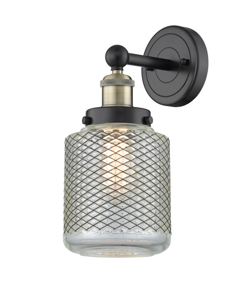 INNOVATIONS 616-1W-BAB-G262 Stanton 1 6 inch Sconce Black Antique Brass