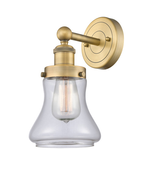 INNOVATIONS 616-1W-BB-G192 Bellmont 1 6.5 inch Sconce Brushed Brass