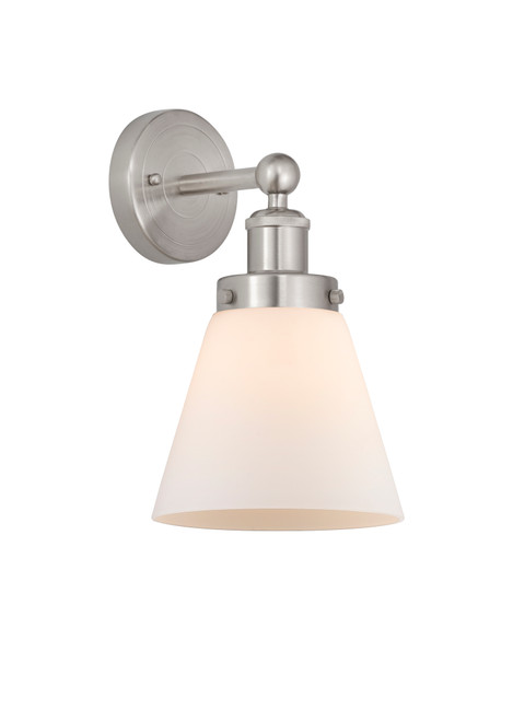 INNOVATIONS 616-1W-SN-G61 Cone 1 Light 6.5 inch Sconce Brushed Satin Nickel