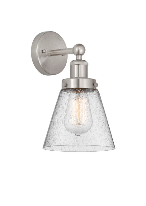 INNOVATIONS 616-1W-SN-G64 Cone 1 Light 6.5 inch Sconce Brushed Satin Nickel
