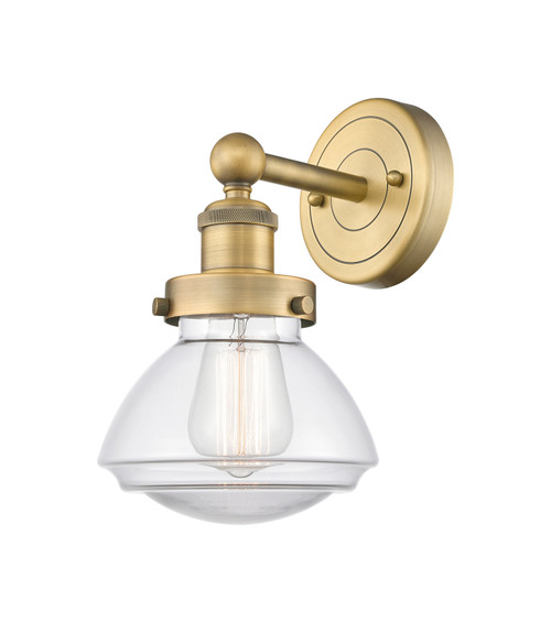 INNOVATIONS 616-1W-BB-G322 Olean 1 6.5 inch Sconce Brushed Brass