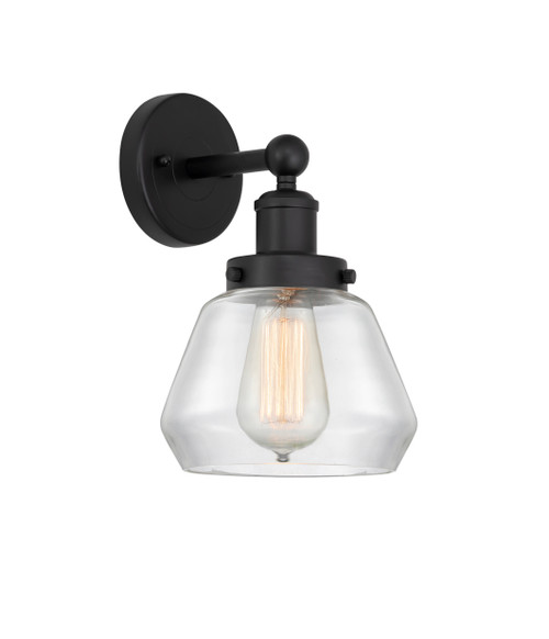 INNOVATIONS 616-1W-BK-G172 Fulton 1 Light 6.5 inch Sconce Matte Black