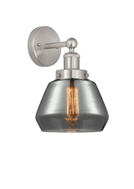 INNOVATIONS 616-1W-SN-G173 Fulton 1 Light 6.5 inch Sconce Brushed Satin Nickel